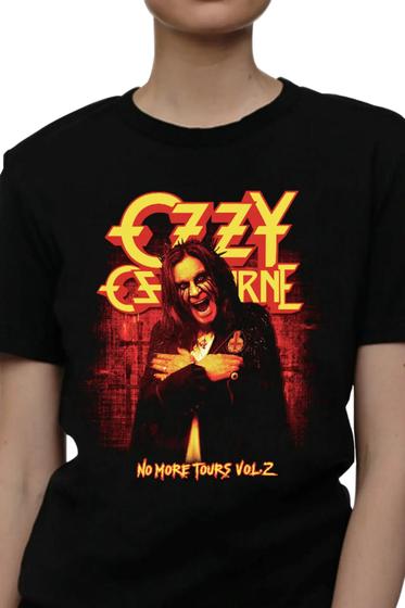 Imagem de Camiseta Ozzy Osbourne Blusa Adulto Oficial Licenciado Banda de Rock Unissex Of0023