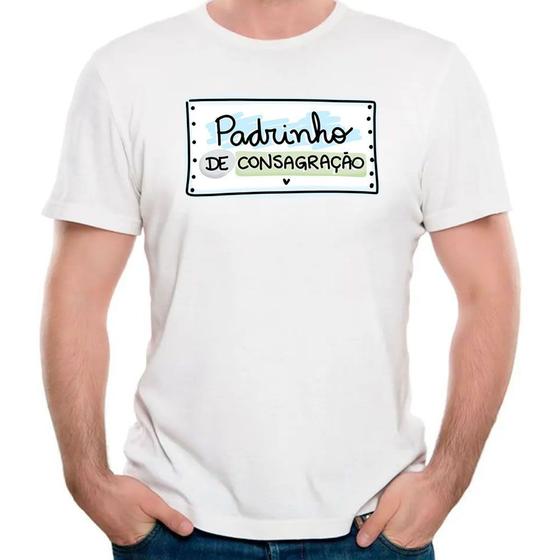 Imagem de Camiseta padrinho de consagração camisa dindo pronta entrega