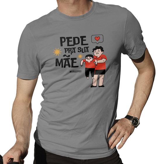 Imagem de Camiseta Pai Pede Para Sua Mae Dia Dos Pais Algodão