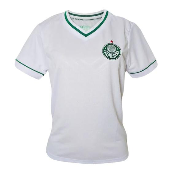 Imagem de Camiseta Palmeiras Betel Home II Feminina Branca