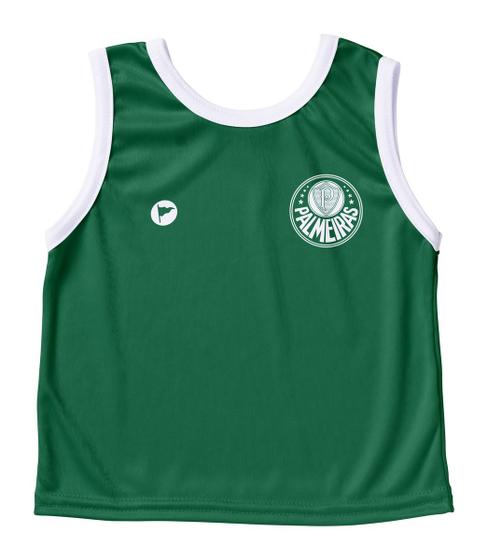 Imagem de Camiseta Palmeiras Regata Licenciada 2 anos Torcida Baby