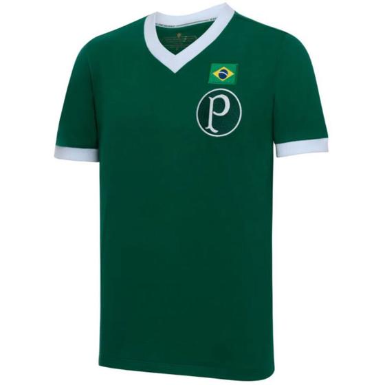 Imagem de Camiseta Palmeiras Retro 1951 Verde Oficial Licenciada Betel