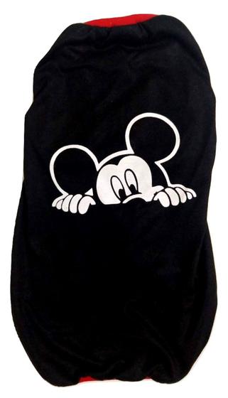 Imagem de Camiseta Para Cachorro Mickey Mouse Preta - Tamanho Gg