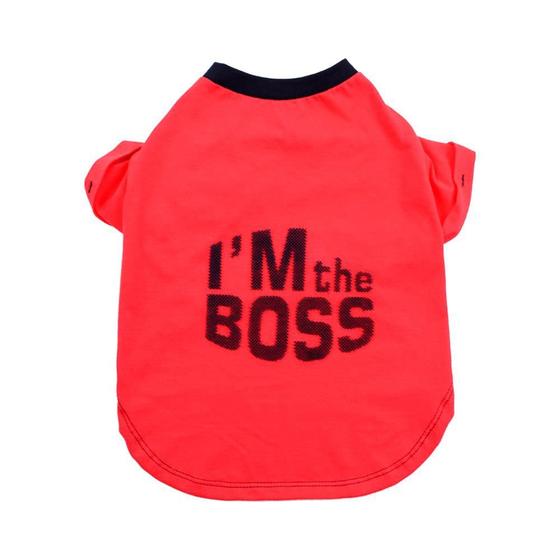 Imagem de Camiseta Para Pet The Boss - Tam 2