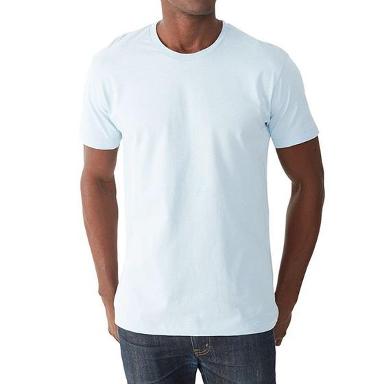 Imagem de Camiseta para Sublimação 100% Poliéster Azul Bebê - GG