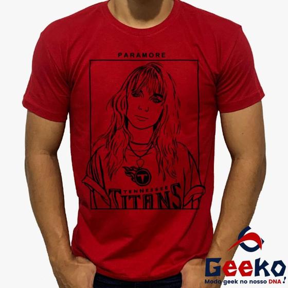 Imagem de Camiseta Paramore 100% Algodão Hayley Williams Geeko