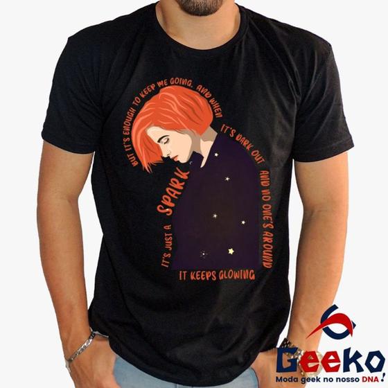 Imagem de Camiseta Paramore 100% Algodão Hayley Williams Geeko
