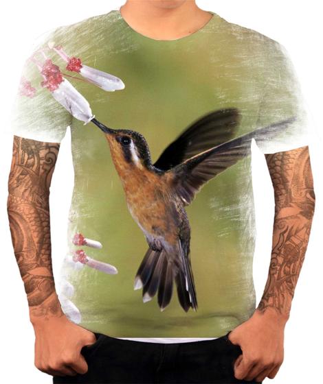 Imagem de Camiseta Pássaros Aves Beija Flor 2