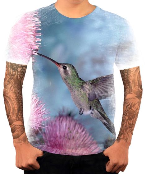 Imagem de Camiseta Pássaros Aves Beija Flor 4