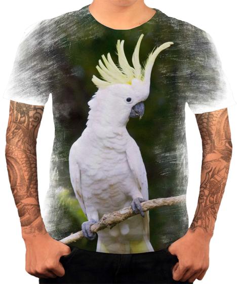 Imagem de Camiseta Pássaros Aves Cacatua 1