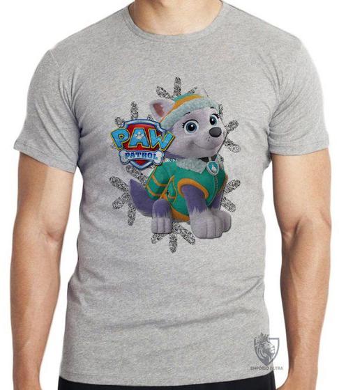 Imagem de Camiseta  Patrulha Canina Everest Blusa criança infantil juvenil adulto camisa todos tamanhos