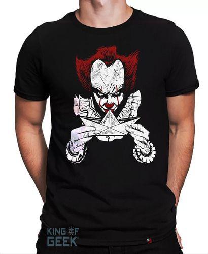 Imagem de Camiseta Pennywise It A Coisa Filme Terror Stephen King Geek