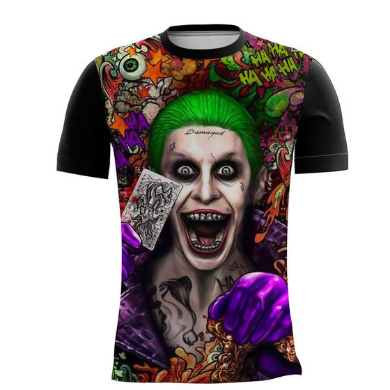 Imagem de Camiseta Personalizada Arlequina Vilã Psicodélica Joker 15