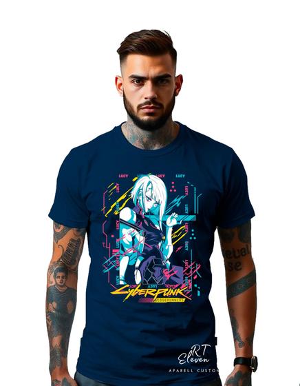 Imagem de Camiseta Personalizada Estampada Gamer Cyberpunk Unissex Malha 100%Algodao Malha Premium