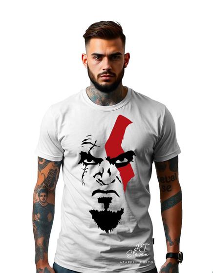 Imagem de Camiseta Personalizada  Estampada  Masculina  Algodão Estampada Gola Careca Ref 12