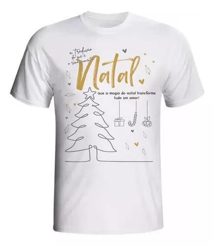 Imagem de Camiseta Personalizada - Feliz Natal e a Magia das Boas Festas