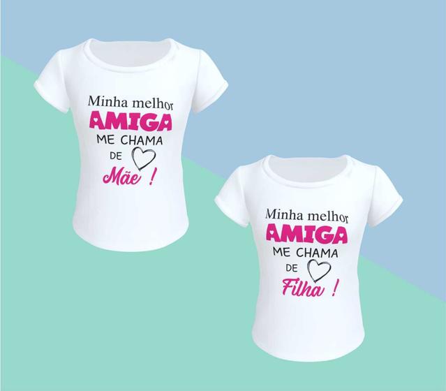 Imagem de Camiseta personalizada mãe e filha