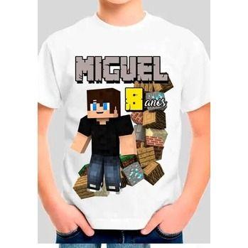 Imagem de Camiseta PERSONALIZADA MINEBLOX GAMES