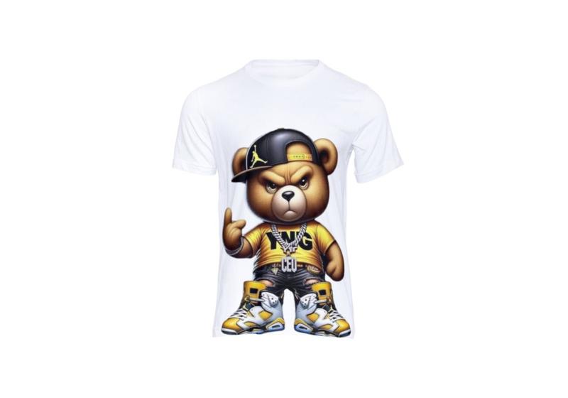 Imagem de Camiseta Personalizada Teddy Tecido Premium 30.1