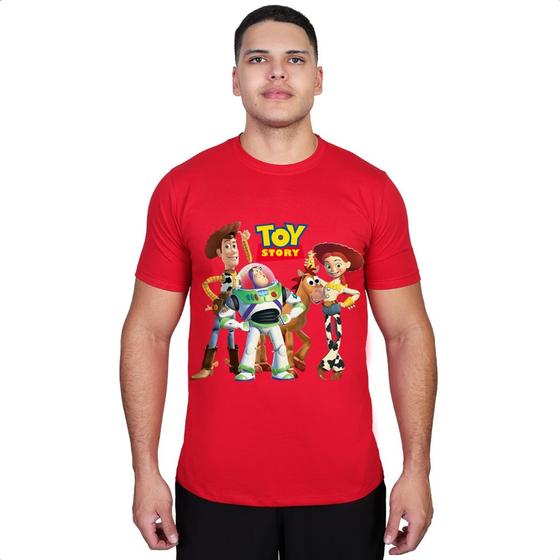 Imagem de Camiseta Personalizada Toy Story Woody Filme Desenho Adulto