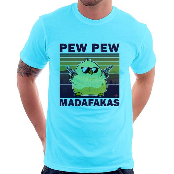 Imagem de Camiseta Pew Pew Madafakas - Foca na Moda