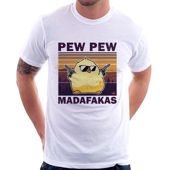 Imagem de Camiseta Pew Pew Madafakas - Foca na Moda