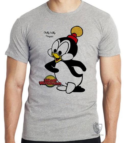 Imagem de Camiseta Pica Pau Chilly willy Blusa criança infantil juvenil adulto camisa tamanhos