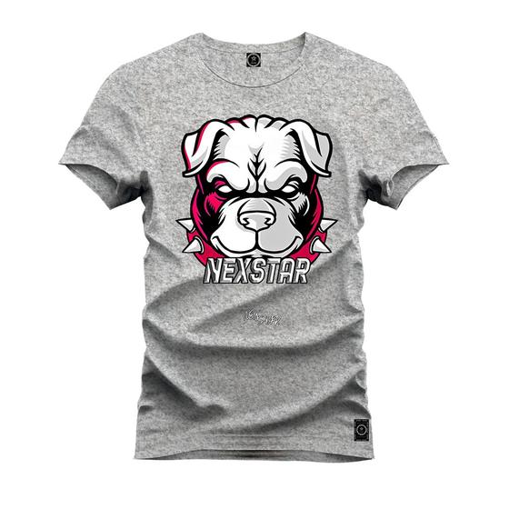 Imagem de Camiseta Pit Bull Nexstar Confortável Estampada Nexstar 100% Algodão