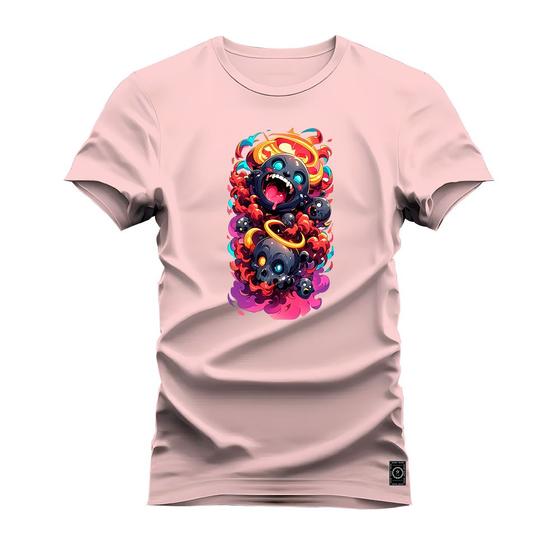 Imagem de Camiseta Plus Size Algodão Gola Redonda Estampada Revolte