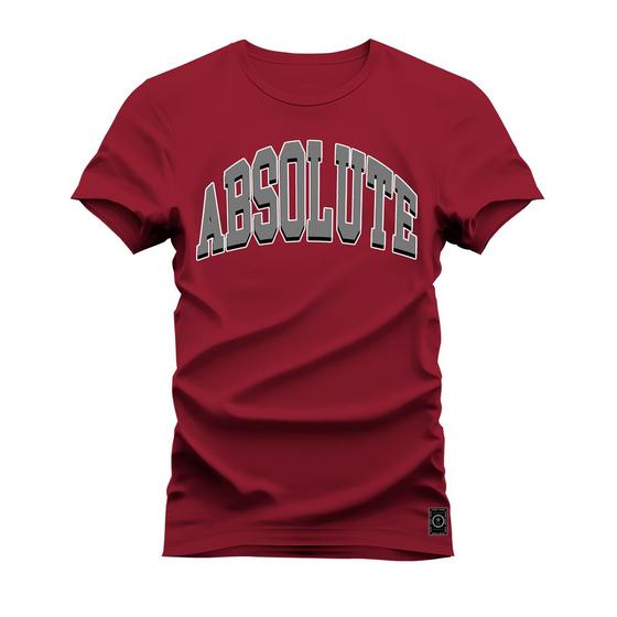 Imagem de Camiseta Plus Size Algodão Premium T-Shirt Absolute