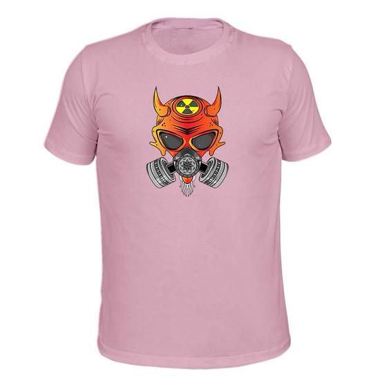 Imagem de Camiseta Plus Size Confortável Malha 30.1 Estampada Mask