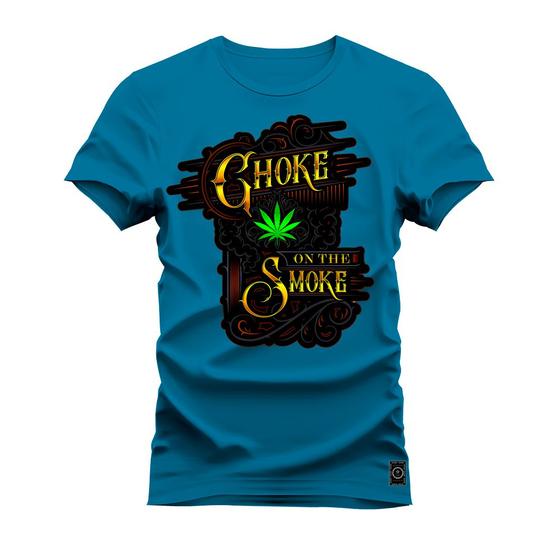 Imagem de Camiseta Plus Size Estampada Premium Algodão Choke Smoke