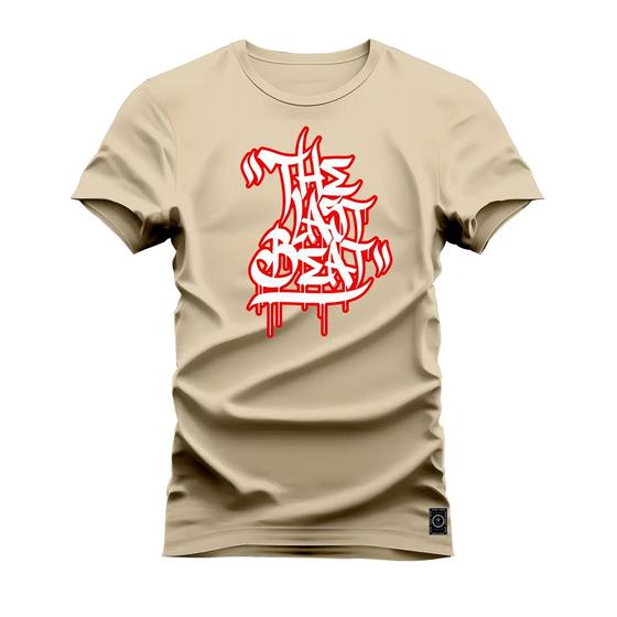 Imagem de Camiseta Plus Size Forma Grande Confortável Estampada Drip Graffiti