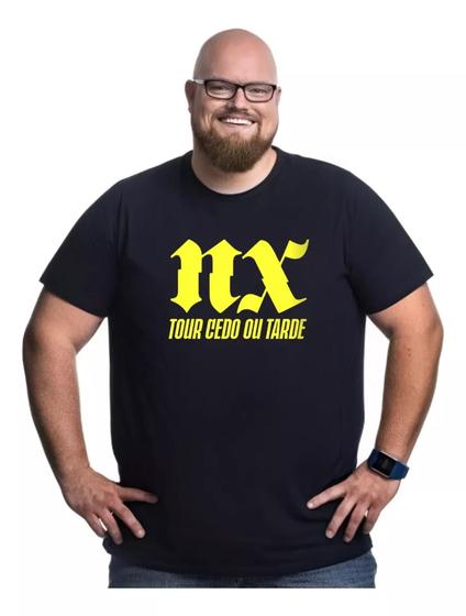 Imagem de Camiseta Plus Size Nx Zero Tour Cedo Ou Tarde