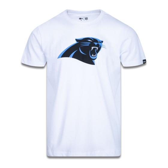 Imagem de CAMISETA PLUS SIZE REGULAR MANGA CURTA CAROLINA PANTHERS BRANCO PRETO New Era