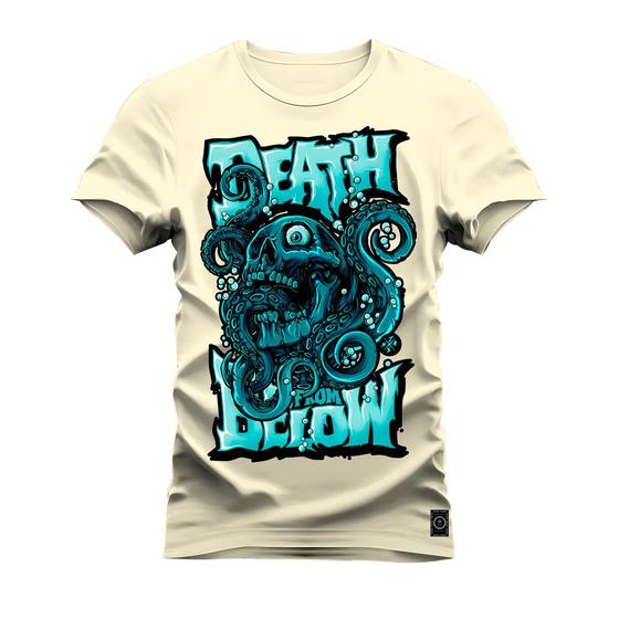 Imagem de Camiseta Plus Size T-Shirt Algodão Premium 30.1 Death Dow