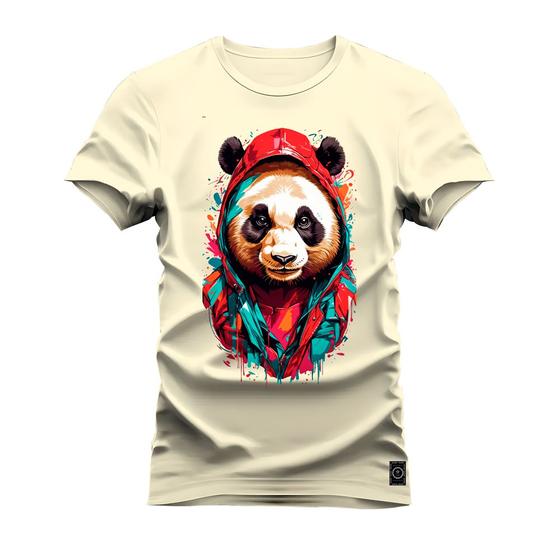 Imagem de Camiseta Plus Size T-Shirt Algodão Premium 30.1 La Panda Moleta