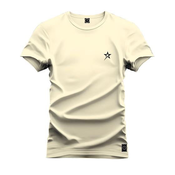 Imagem de Camiseta Plus Size Unissex Algodão Macia Premium Estampada Nexstar No Peito