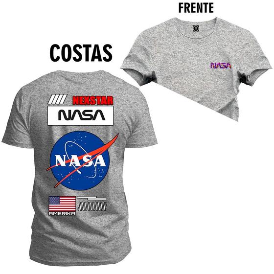 Imagem de Camiseta Plus Size Unissex T-Shirt Premium Amerika Frente Costas