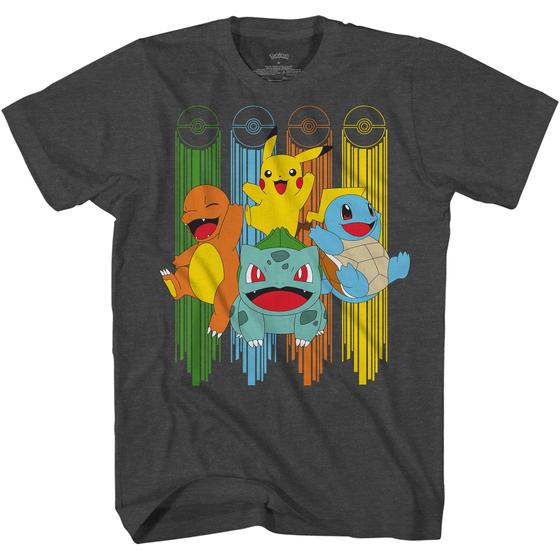 Imagem de Camiseta Pokémon Big Boys Pikachu Kanto para crianças (L)