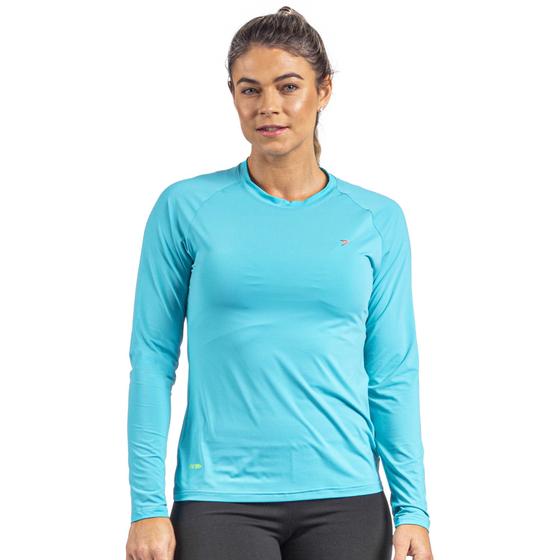 Imagem de Camiseta Poliamida Runner Feminina Manga Longa Charm II 04424