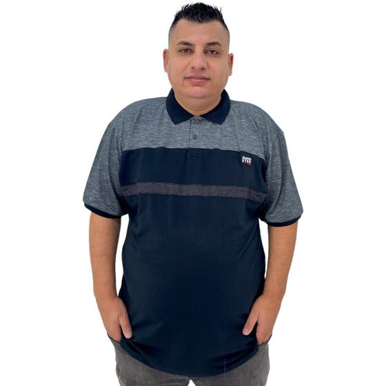 Imagem de Camiseta Polo Gansgter Camisa Masculina Gola Polo Plus Size