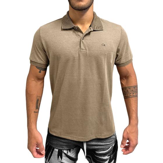 Camiseta Polo Manga Curta Casual Slim Piquet Ogochi Menor preço em Camiseta Polo Manga Curta Casual Slim Piquet Ogochi
