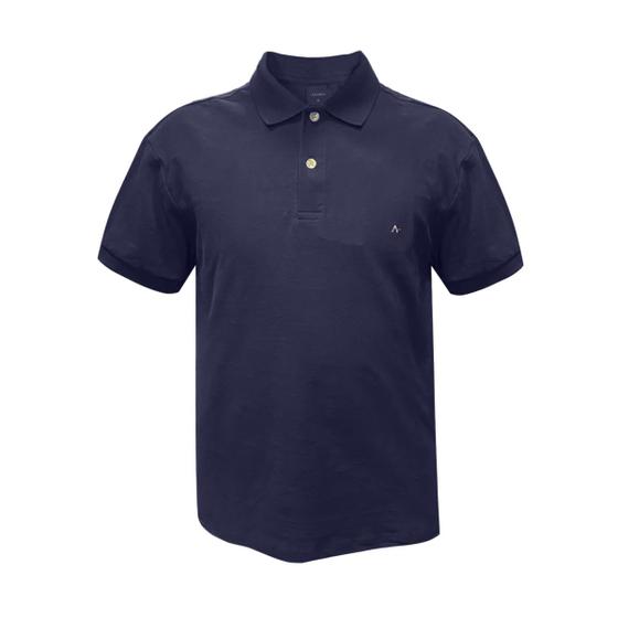 Imagem de Camiseta Polo Masculina Aramis Detalhe Marinho