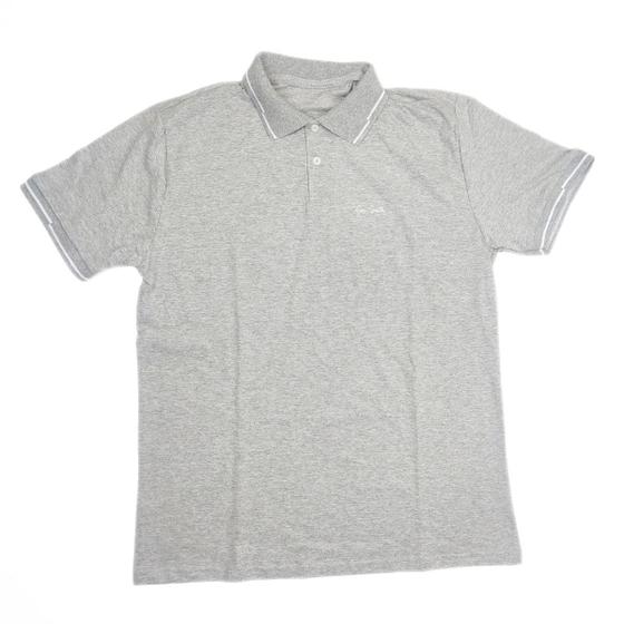 Imagem de Camiseta Polo Masculina Básica Adulto com Gola Tigs com Bolso no Peito