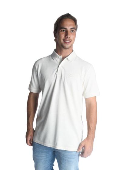 Imagem de Camiseta Polo Masculina Oceano Piquet Linho 102744