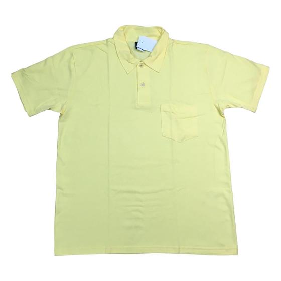 Imagem de Camiseta Polo Masculina Tecido Piquet c/ bolso Oferta