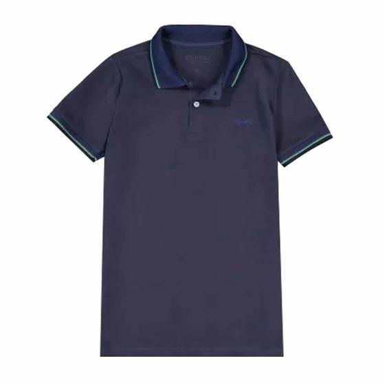 Imagem de Camiseta Polo Ogochi Infantil Azul Marinho