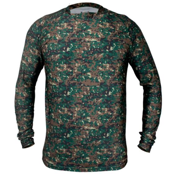 Imagem de Camiseta Power Fit Proteção UV Camuflada Rios E Lagos