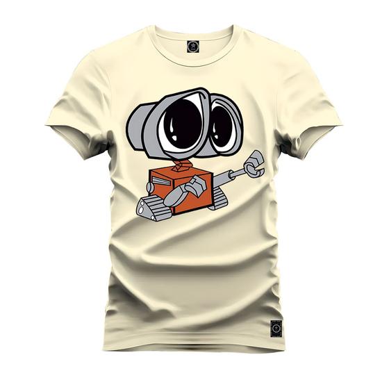 Imagem de Camiseta Premium Algodão Confortável Estampada Wall-e